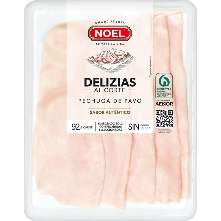 DELIZIAS PECHUGA PAVO , 110G NOEL