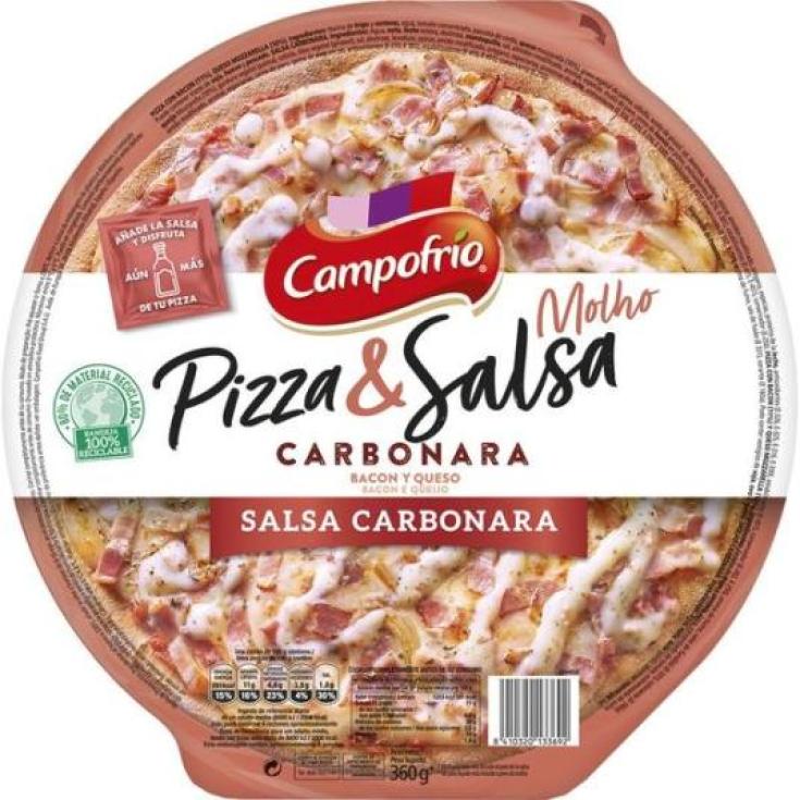 PIZZA SALSA CARBONARA, 360GR CAMPOFRIO