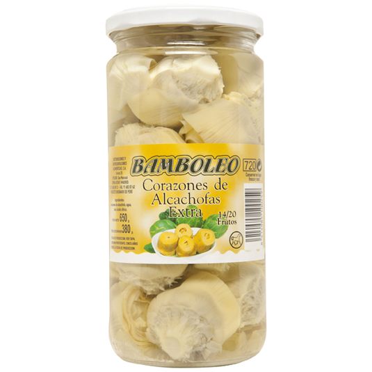 ALCACHOFAS, 400GR BAMBOLEO