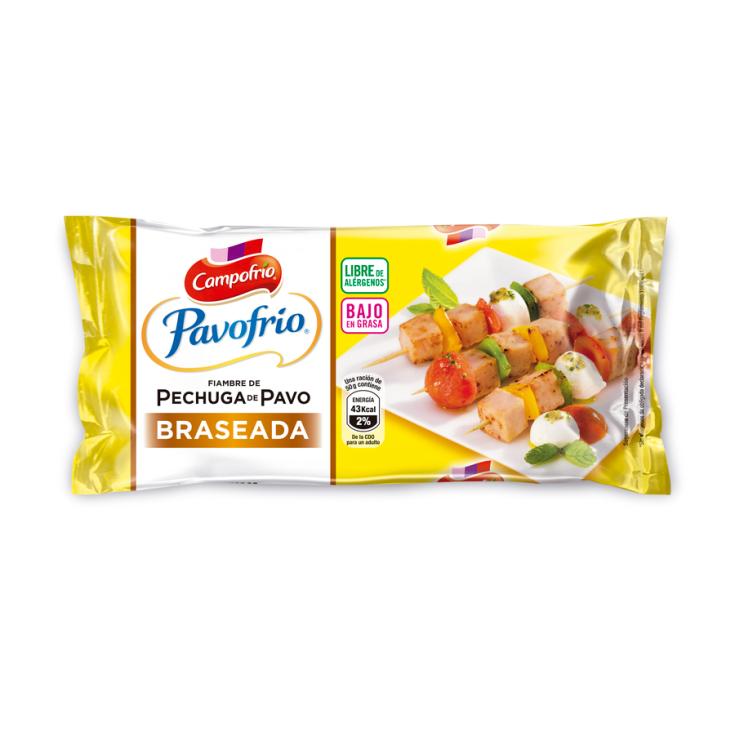 PECHUGA DE PAVO BRASEADO MINI, 340G CAMPOFRIO