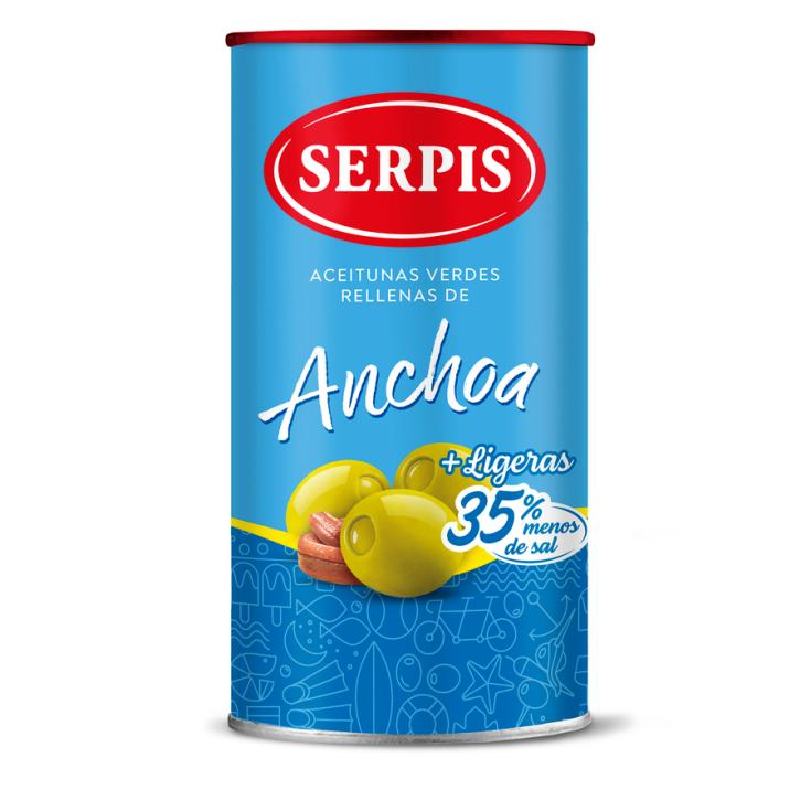 ACEITUNAS LIGERAS, 130GR SERPIS