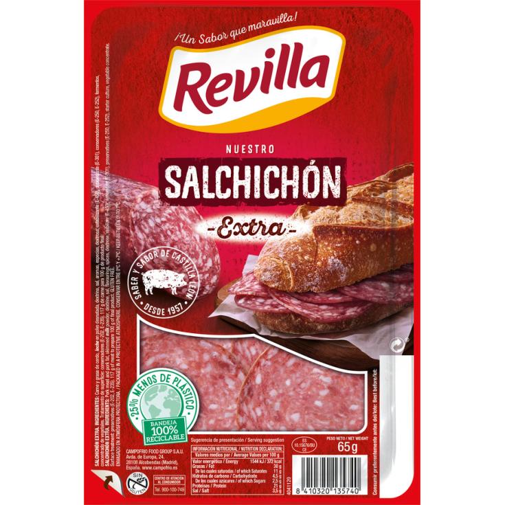 SALCHICHON LONCHAS , 65G REVILLA