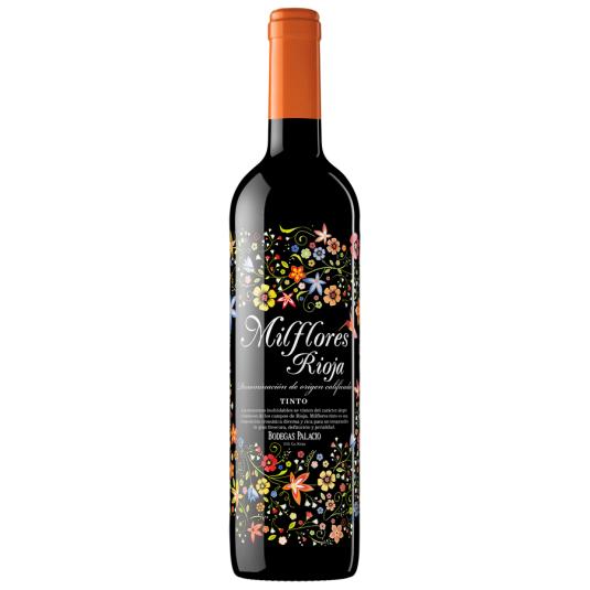 VINO TINTO D.O. RIOJA, 750ML MIL FLORES