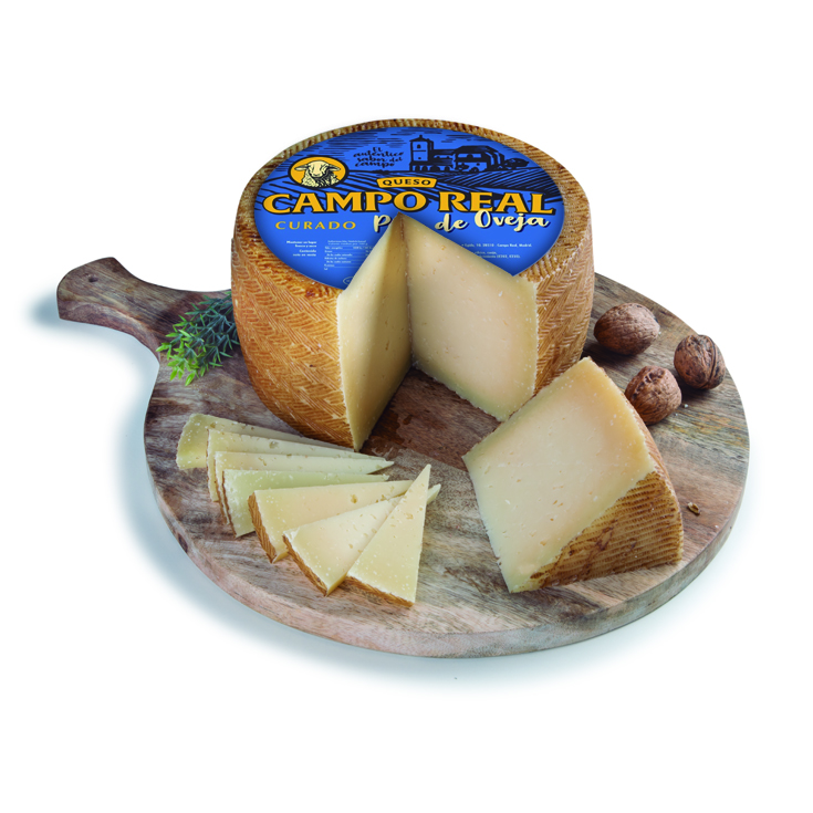 QUESO CURADO PURO DE OVEJA, KG CAMPO REAL