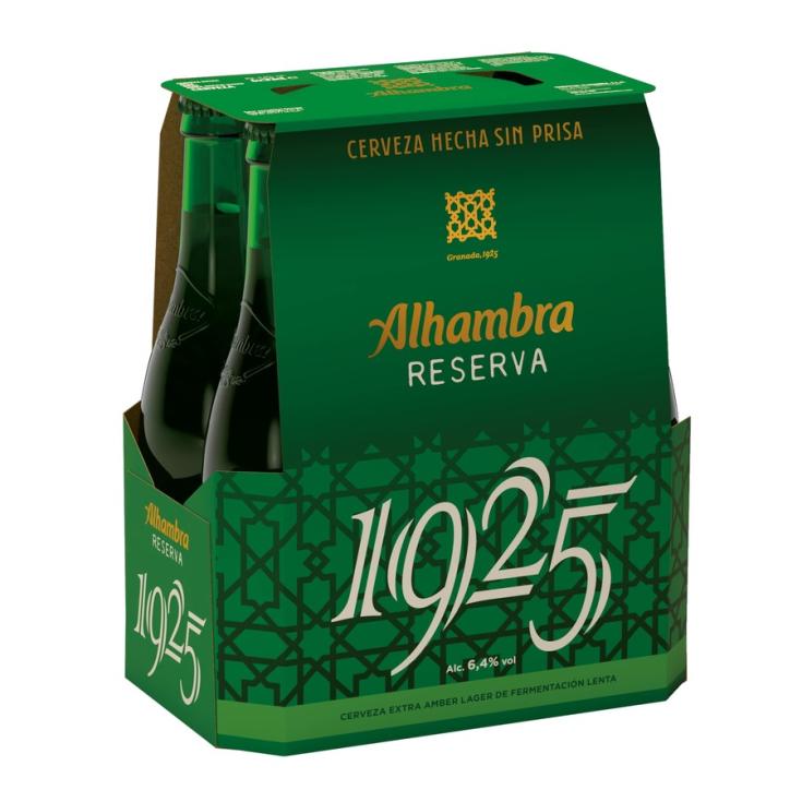 CERVEZA RESERVA 1925, 6X330ML ALHAMBRA