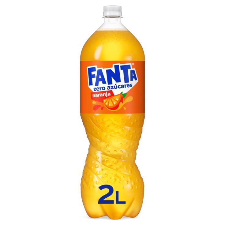 REFRESCO DE NARANJA ZERO, 2L FANTA