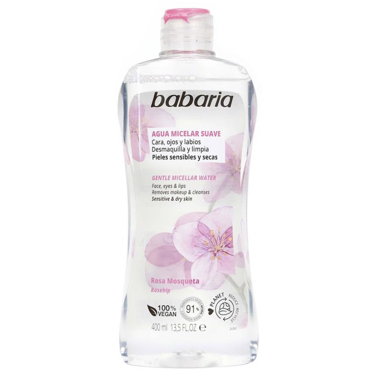 AGUA MICELAR TODO EN UNO, 400 ML BABARIA