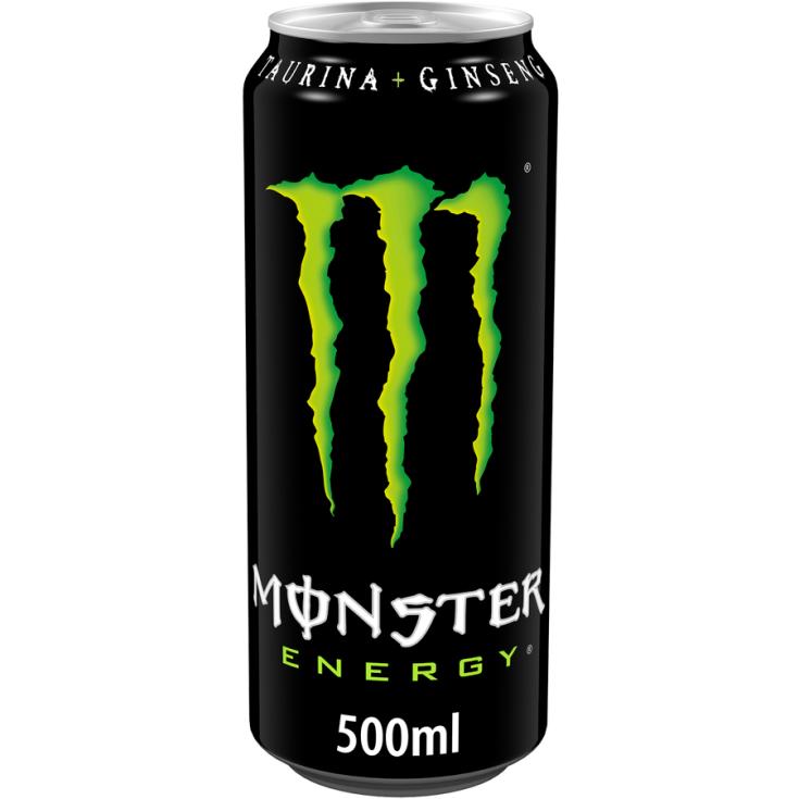 BEBIDA ENERGETICA GREEN, 500ML MONSTER