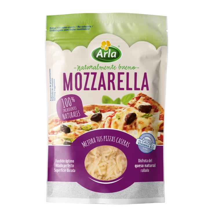 QUESO MOZZARELLA RALLADA , 175G ARLA