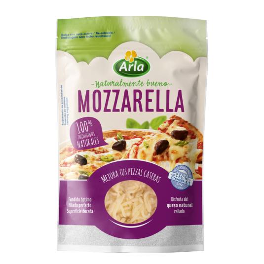 QUESO MOZZARELLA RALLADA , 175G ARLA