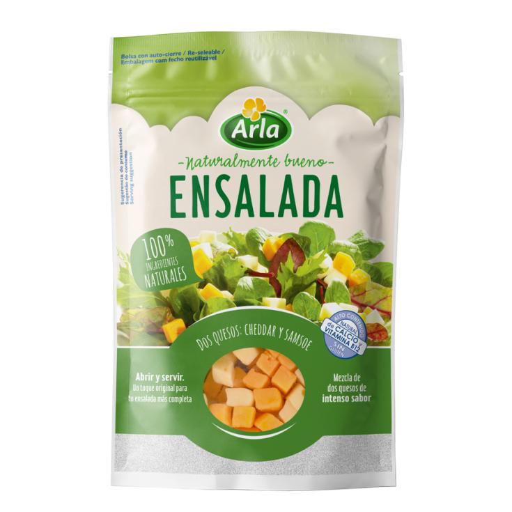 QUESO DADOS ENSALADA , 150G ARLA