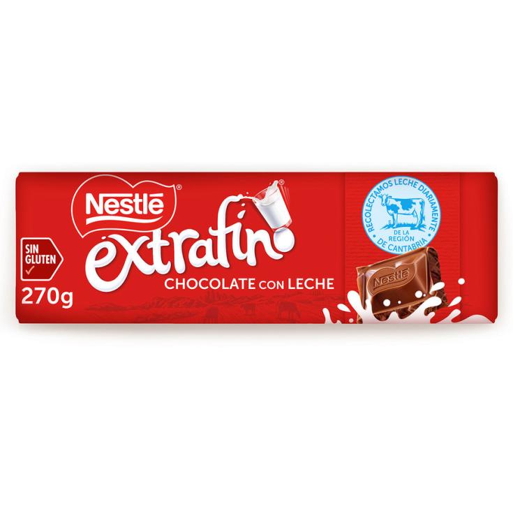 CHOCOLATE CON LECHE EXTRAFINO, 250GR NESTLE