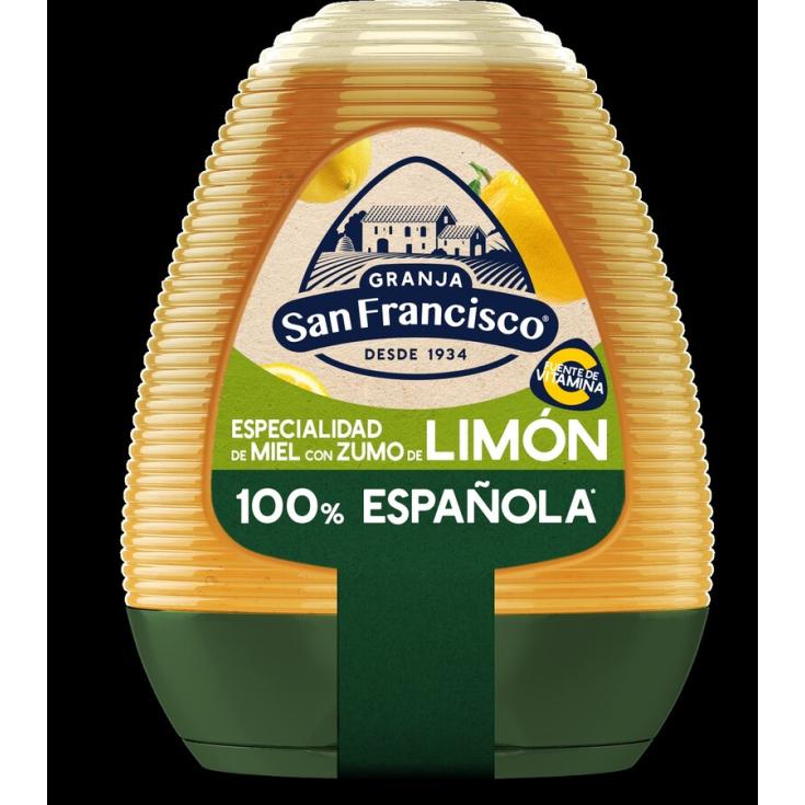 MIEL CON LIMON, 350GR GRANJA SAN FRANCISCO