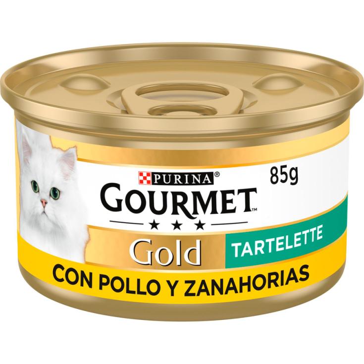 GOLD TARTALETTE POLLO-ZANAHORIA, 85 GR PURINA ONE