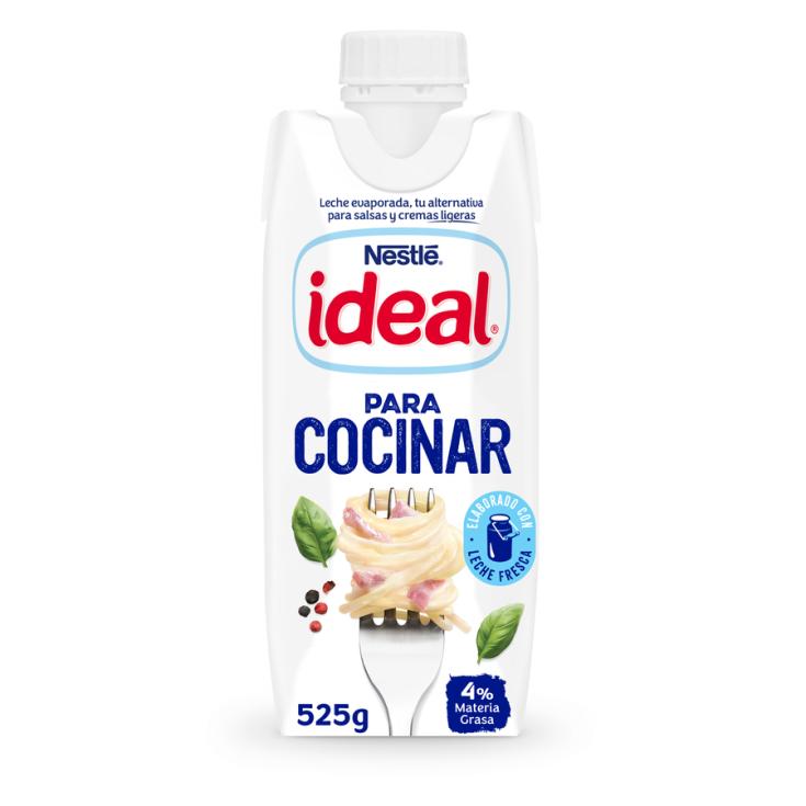 LECHE EVAPORADA BRIK, 525GR IDEAL