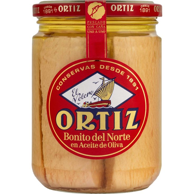 LOMOS DE BONITO DEL NORTE. 280G CONSERVAS ORTIZ