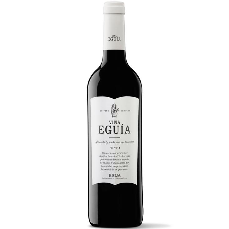 VINO TINTO JOVEN D.O. RIOJA, 750ML VIÑA EGUIA