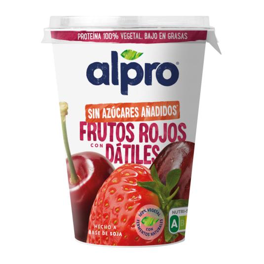 SOJA CON FRUTOS ROJOS, 400G ALPRO