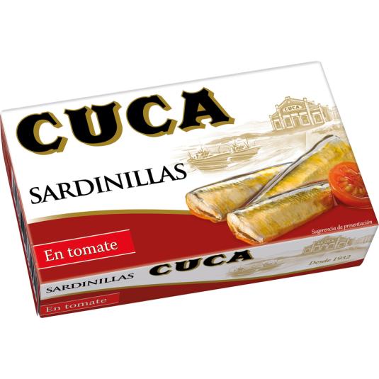 SARDINILLA EN TOMATE, 60GR CUCA