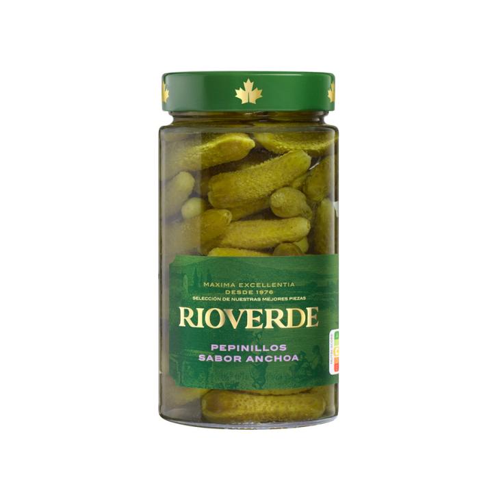 PEPINILLO SABOR ANCHOA, 180GR RIOVERDE