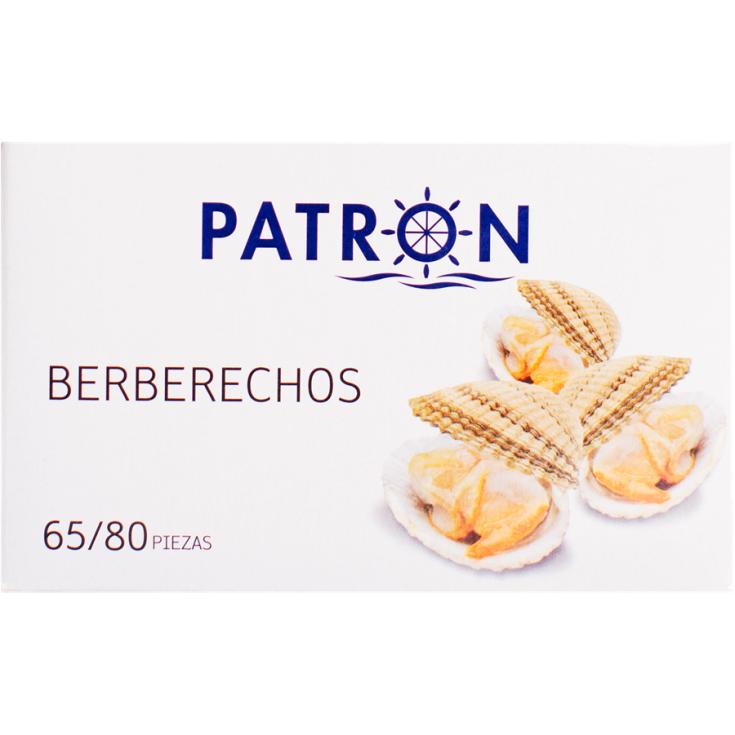 BERBERECHOS AL NATURAL 65-80 PIEZAS, 63G PATRON