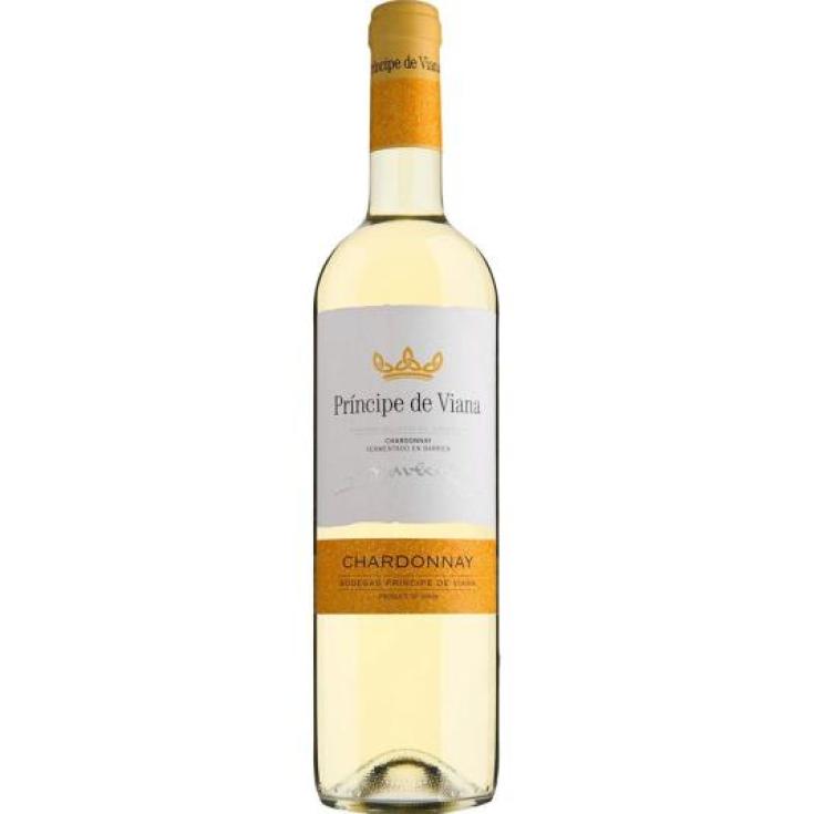 VINO BLANCO CHARDONAY D.O.NAVARRA, 750ML PRINCIPE DE VIANA