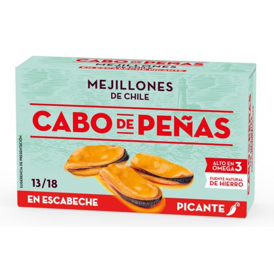 MEJILLON PICANTE 13/18 CABO PEÑAS CHILE