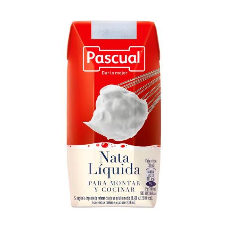 NATA LIQUIDA PARA MONTAR 35% MG, 200ML PASCUAL