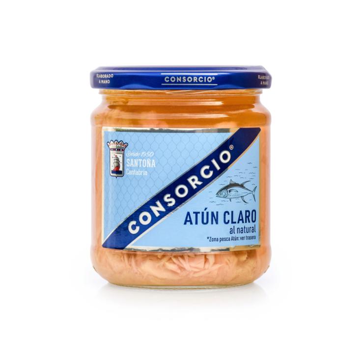 ATUN CLARO AL NATURAL, 195G CONSORCIO