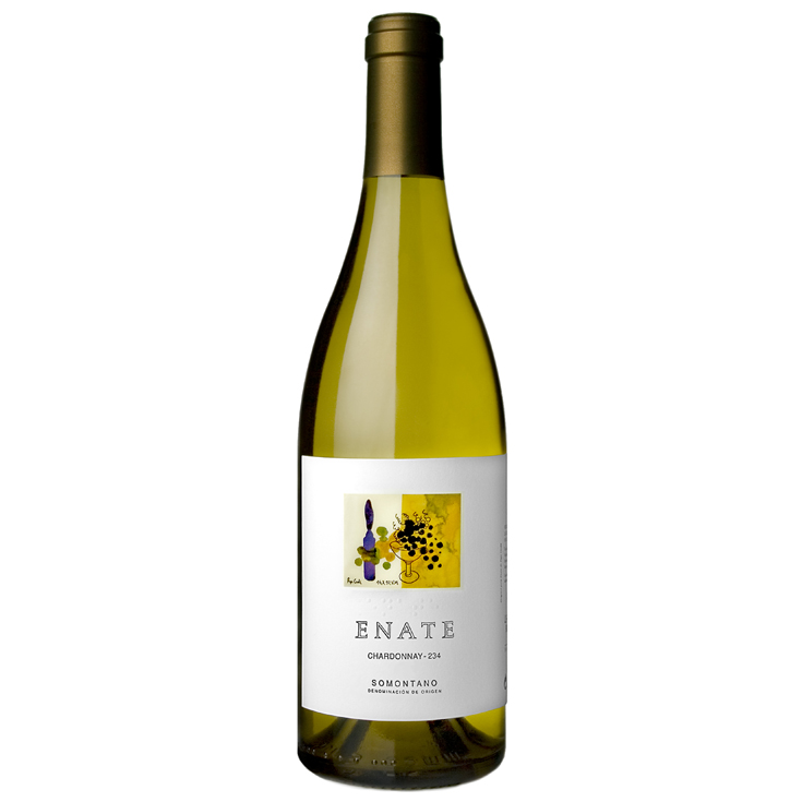 VINO BLANCO CHARDONAY SOMONTANO, 750ML ENATE