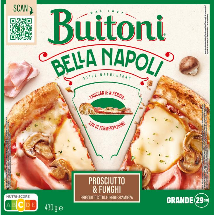 PIZZA BELLA NAPOLI PROSCIUTTO, 425G BUITONI