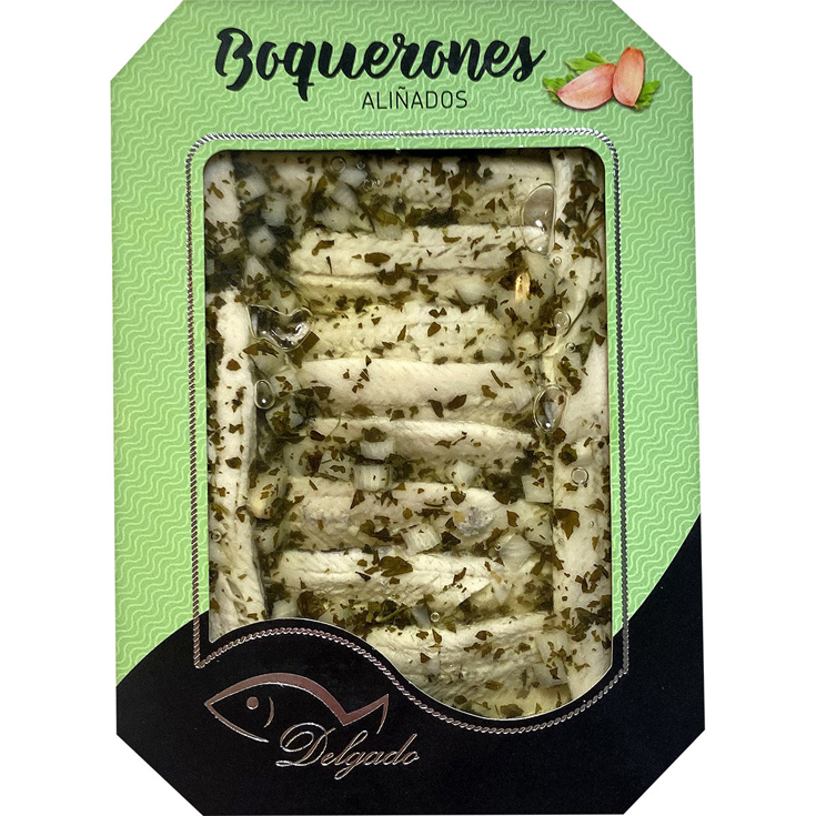 BOQUERONES EN VINAGRE, 80G DELGADO