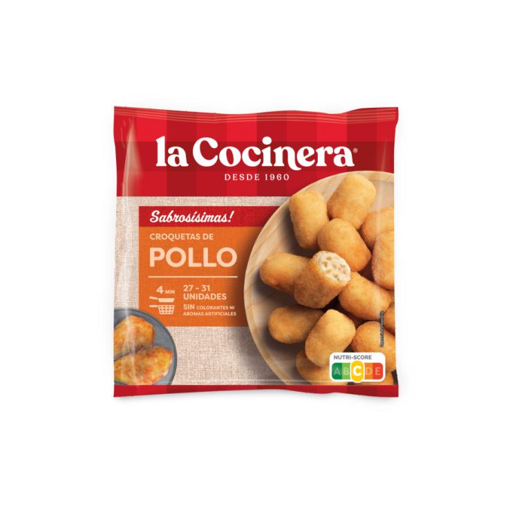 CROQUETAS DE POLLO, 500G LA COCINERA