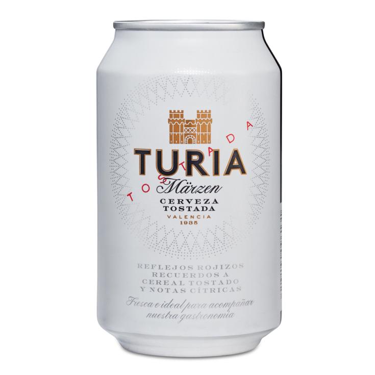 CERVEZA TOSTADA, 330ML TURIA