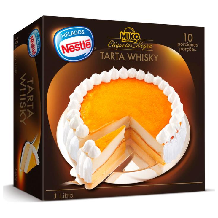 TARTA AL WHISKY ETIQUETA NEGRA ,1L HELADOS NESTLE