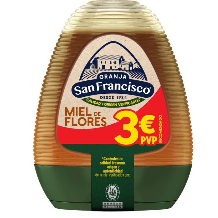 MIEL DE FLORES, 350G GRANJA SAN FRANCISCO