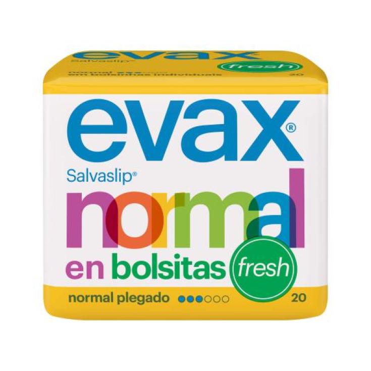 SALVASLIP FRESH NORMAL BOLSITAS, 20UD EVAX