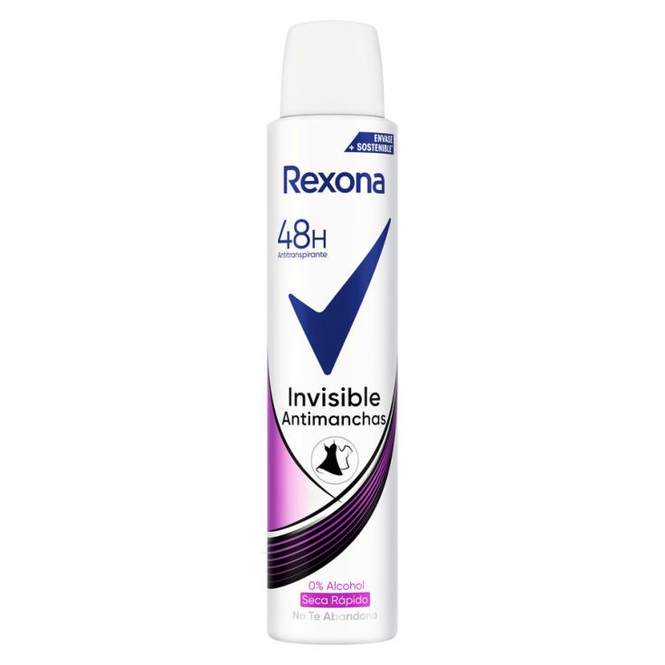 DESODORANTE INVISIBLE ANTIMANCHAS, 48 H REXONA