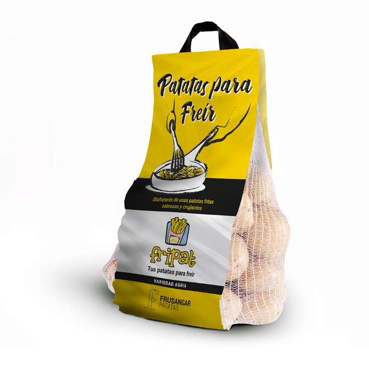 PATATAS PARA FREIR, BOLSA 2.5KG FRUSANGAR