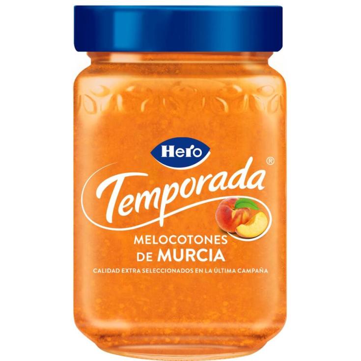 MERMELADA DE MELOCOTON DE TEMPORADA. 350G HERO