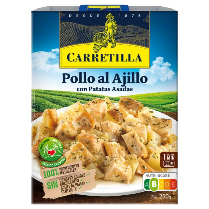 POLLO AL AJILLO, 350GR CARRETILLA