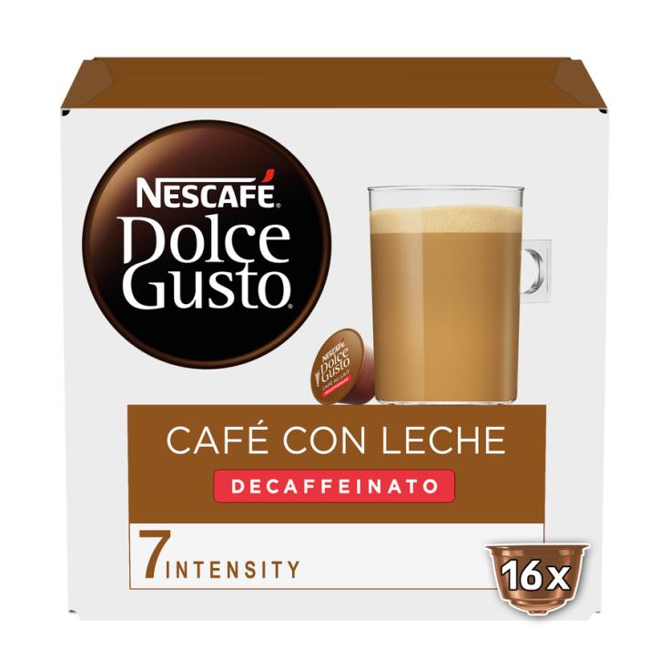 CAFE CON LECHE DESCAFEINADO, 16CAPS DOLCE GUSTO