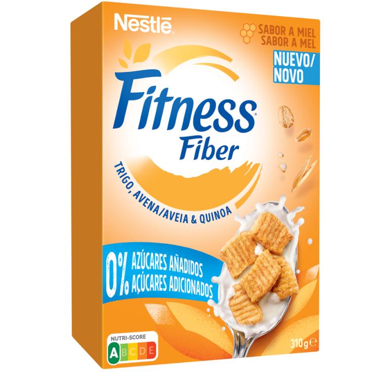 CEREALES 0% AZUCAR FIBRA MIEL FITNESS, 310G NESTLE