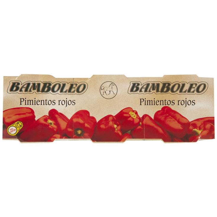 PIMIENTO ROJO, 3X60GR BAMBOLEO