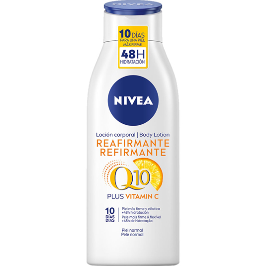 BODY LOCION REAFIRMANTE Q10+VITAMINA C, 400ML NIVEA