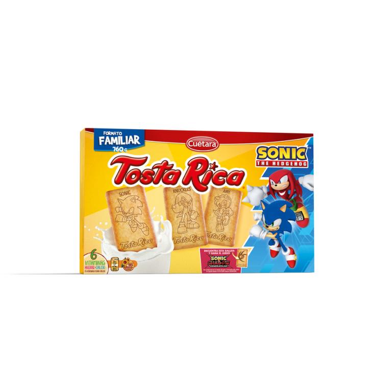 GALLETAS TOSTA RICA, 760G CUETARA