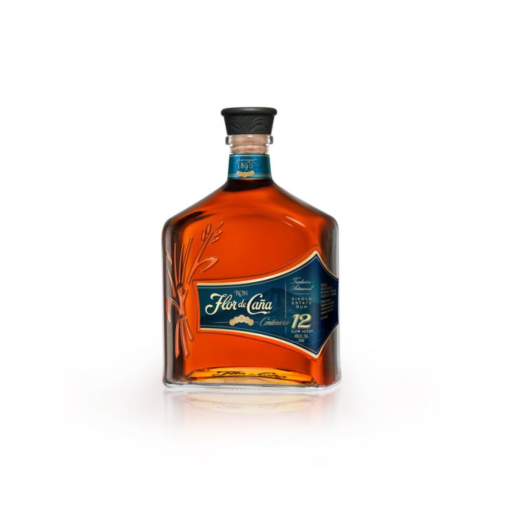 RON 12 AÑOS CENTENARIO, 70CL FLOR DE CAÑA