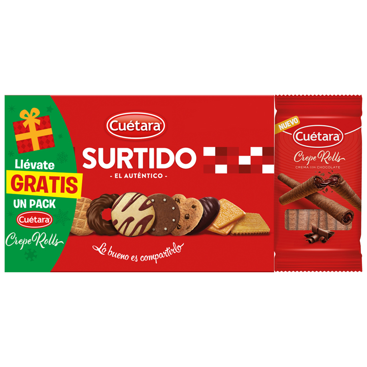 GALLETAS SURTIDO, 420GR CUETARA