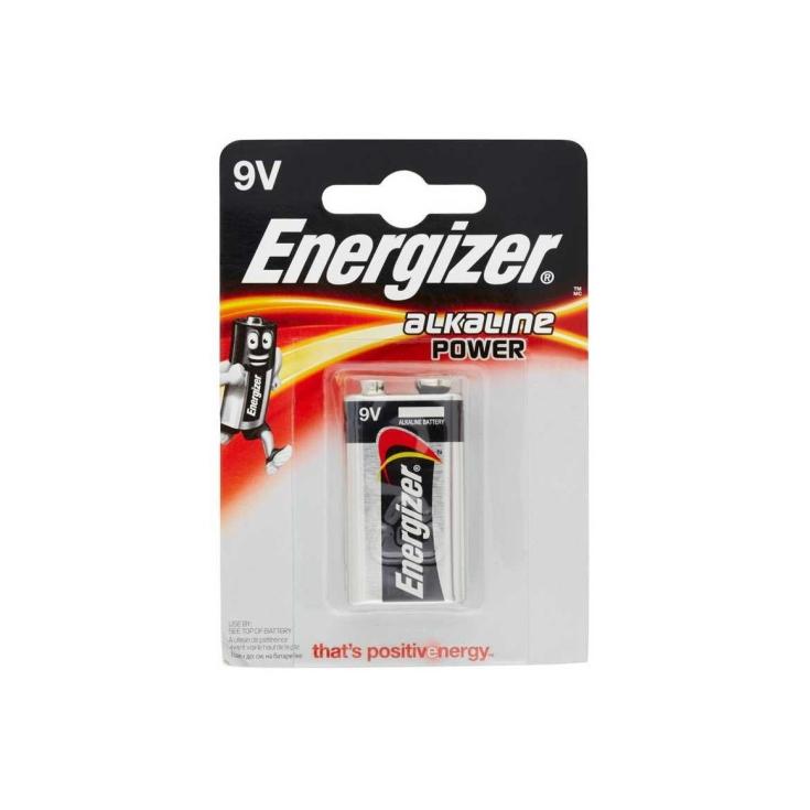 PILA ALCALINA POWER 6LR61 9V BL1 ENERGIZER