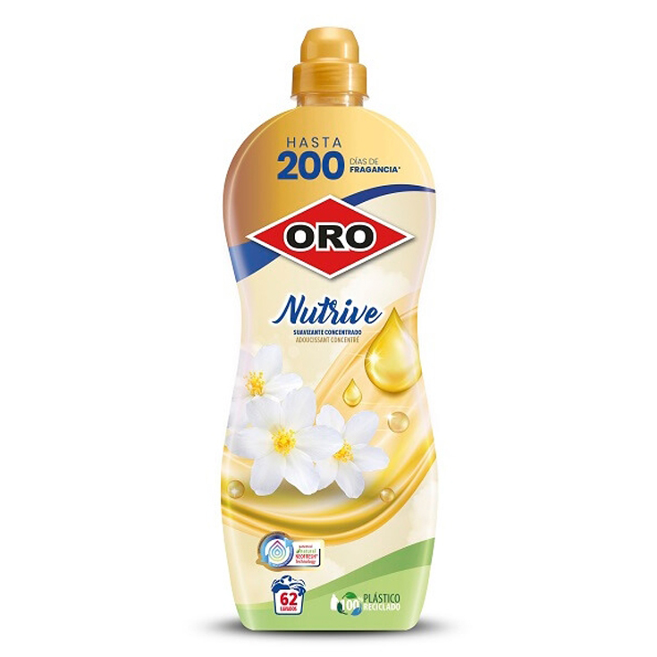 SUAVIZANTE CONCENTRADO NUTRIVE, 62 DOSIS QUIMICAS ORO